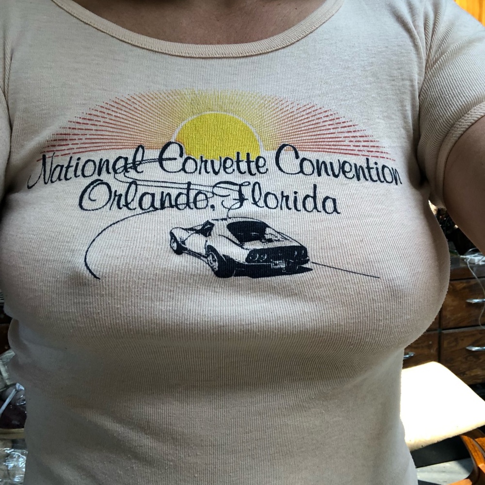 Vintage car T-shirt authentic Orlando